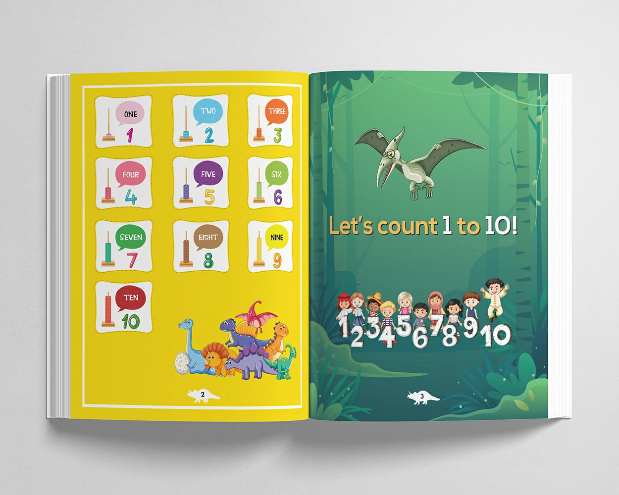 Learn Numbers with Dinosaurs view 2