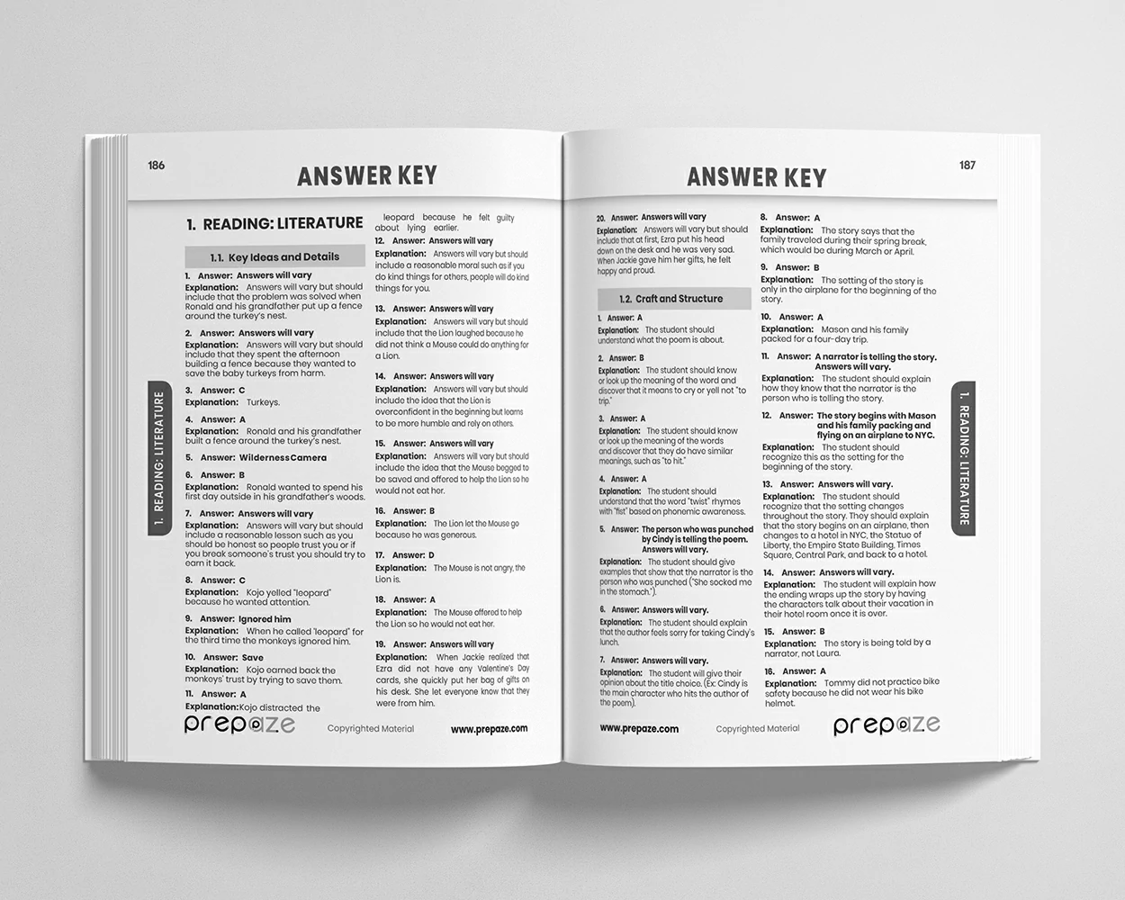 2nd Grade ELA Workbook view 5