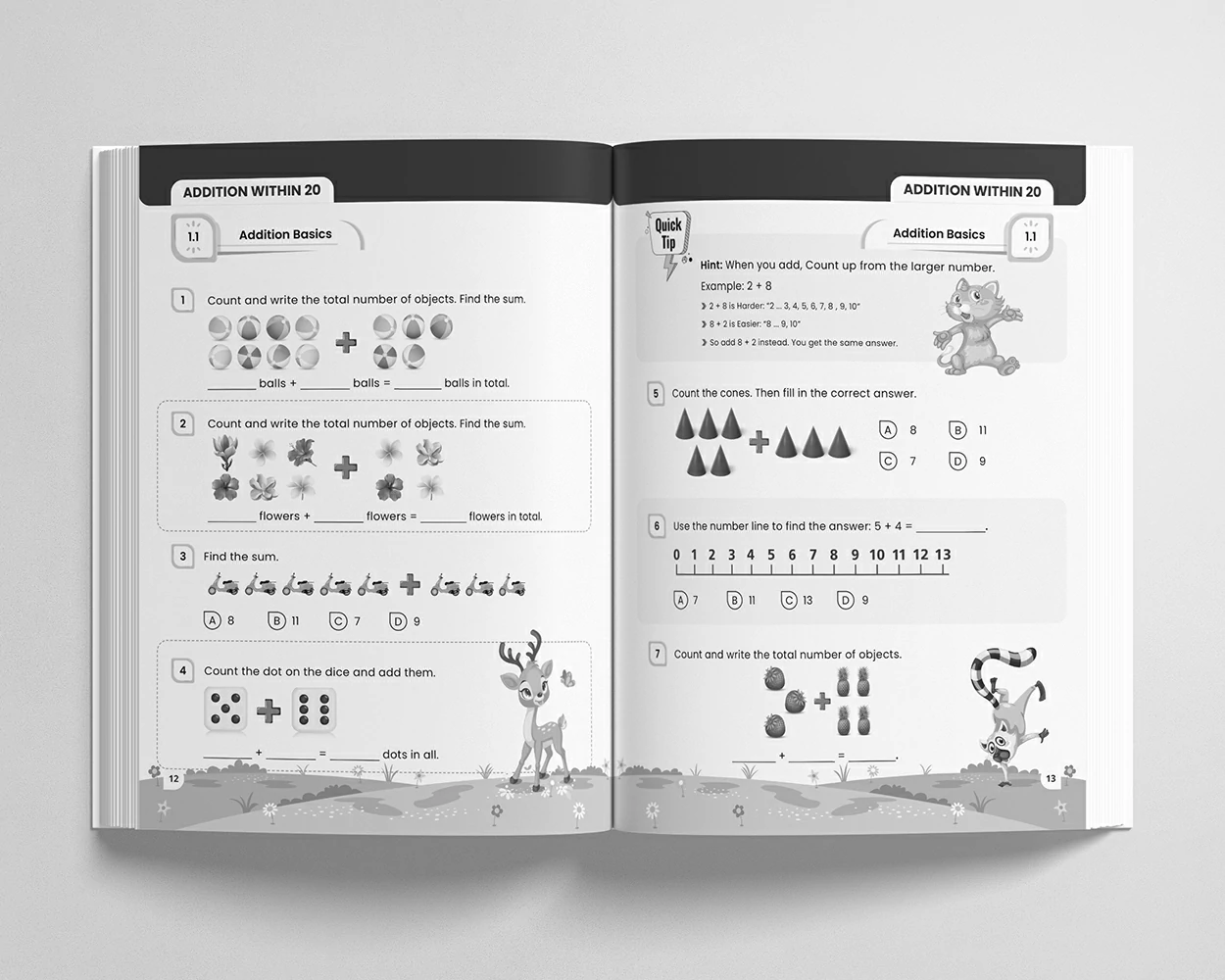 Grade 1 - Math Adventures view 2