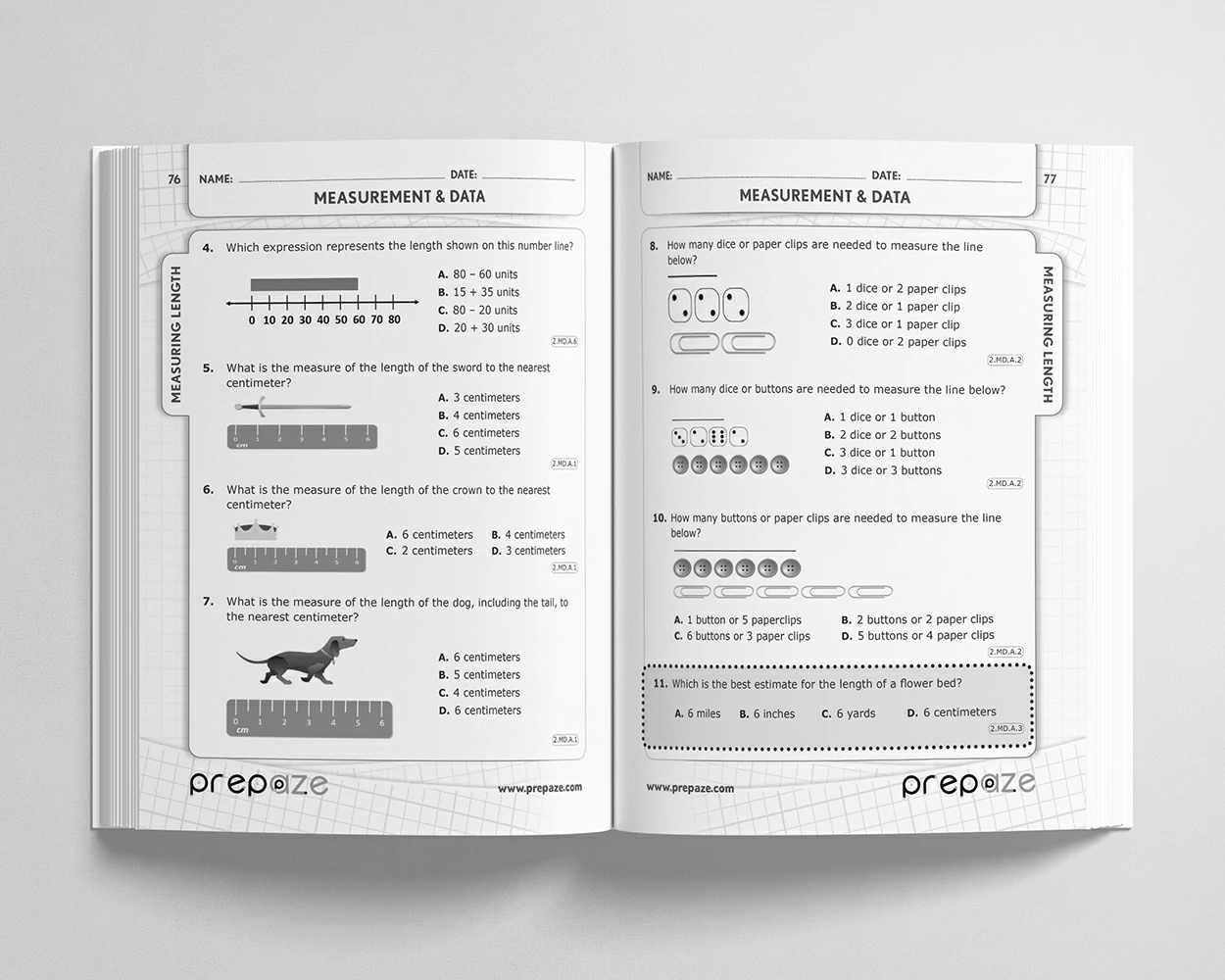 2nd Grade Math Workbook view 4