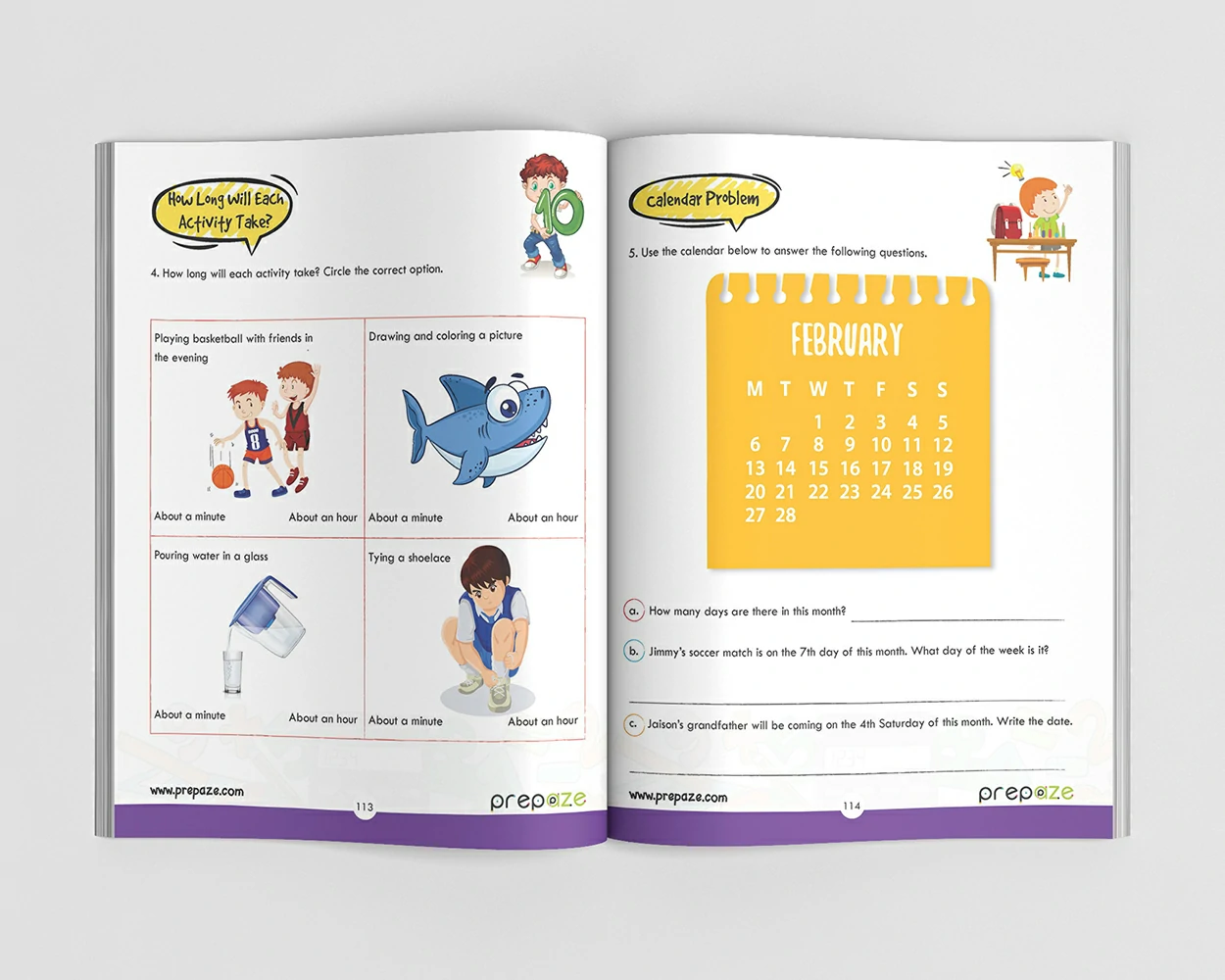 Grade 1 - The One Big Book view 3